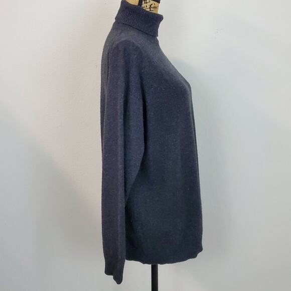 VINTAGE Jean Jaques Benson Cashmere Turtleneck sz M - Picture 2 of 4